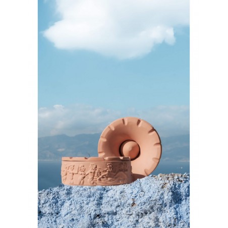SELETTI Magna Graecia - Dialogues terracotta ashtray