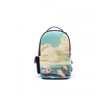 SELETTI Travel Backpack Kit Black - Sea girl