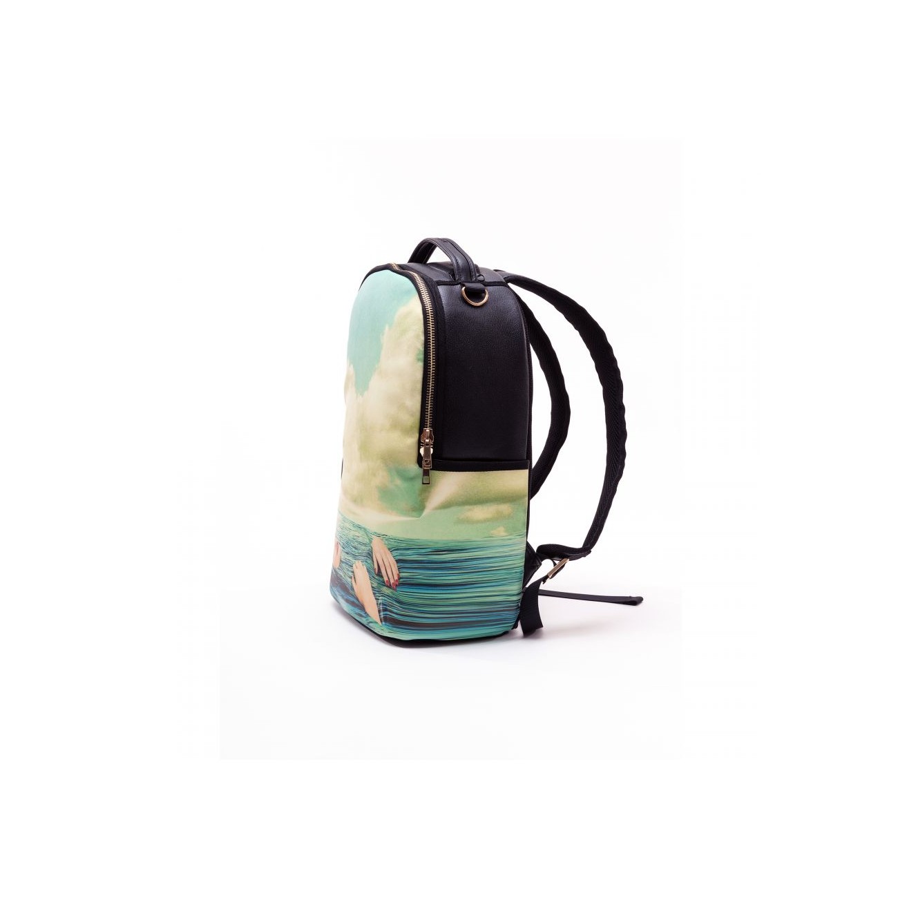 SELETTI Travel Backpack Kit Black - Sea girl