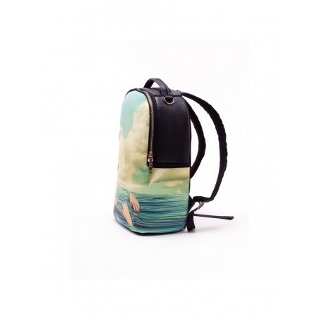 SELETTI Travel Backpack Kit Black - Sea girl
