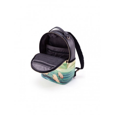 SELETTI Travel Kit Zaino Nero - Ragazza di mare
