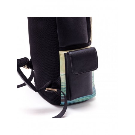 SELETTI Travel Kit Sac à dos Noir - Fille de mer