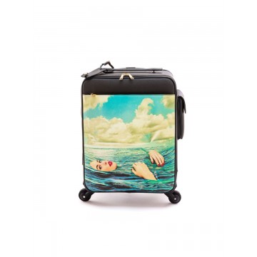 SELETTI Kit da viaggio Trolley - Ragazza di mare