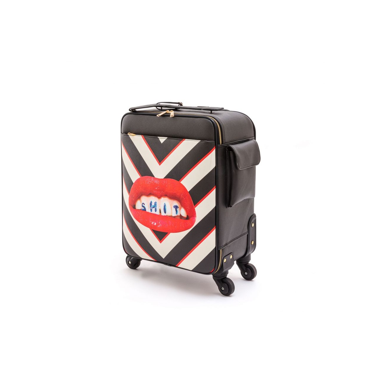 SELETTI Kit de voyage Trolley - Shit