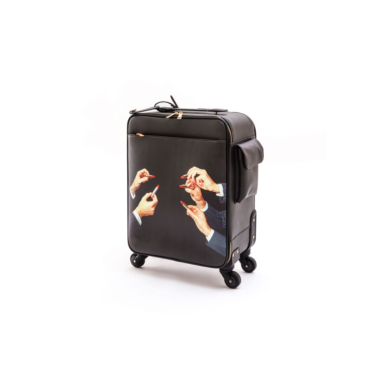 SELETTI Kit da viaggio Trolley - Rossetti