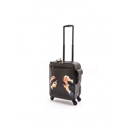 SELETTI Kit de voyage Trolley - Rouges à lèvres