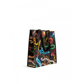 SELETTI Grocery Bag - Serpenti
