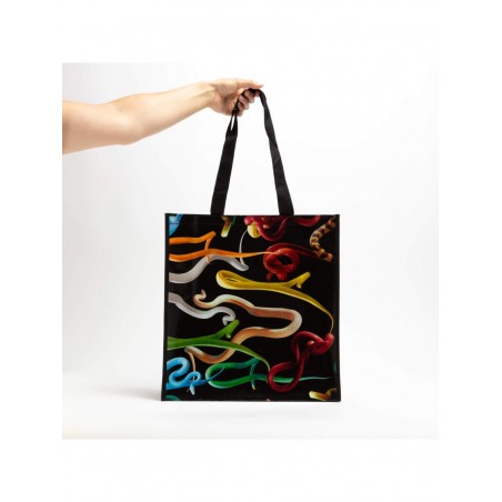 SELETTI Grocery Bag - Serpents
