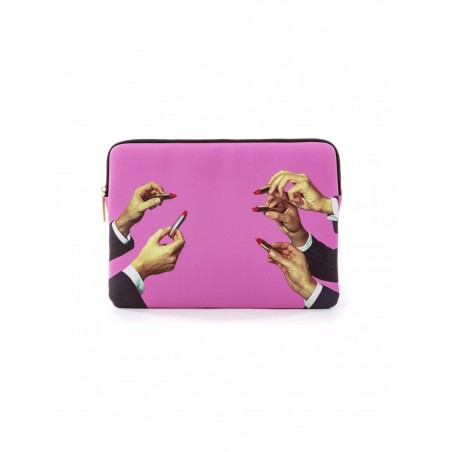 SELETTI Computer Case - Pink lipstick