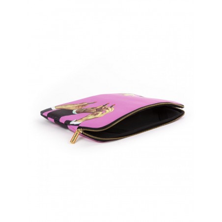 SELETTI Computer Case - Pink lipstick