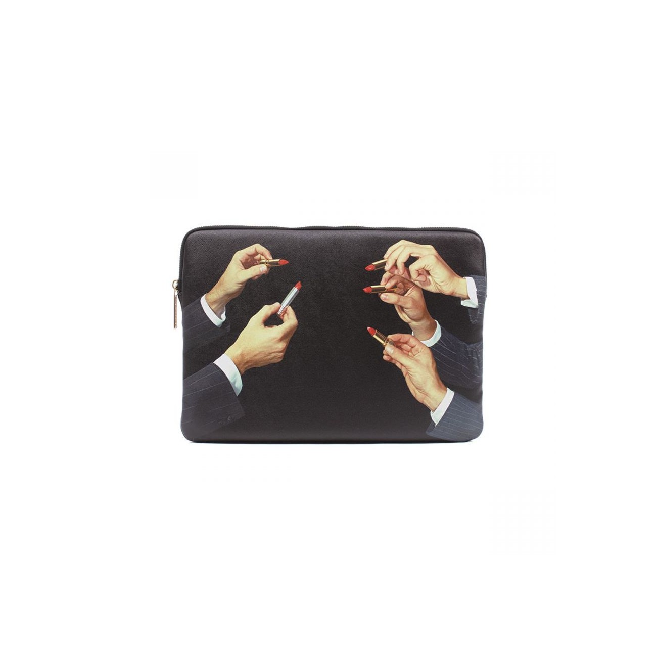 SELETTI Custodia per Computer -Rossetti Nero