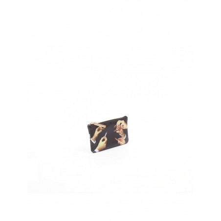 SELETTI Coin holder - Lipstick black