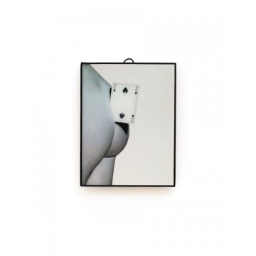 SELETTI Small Mirror - Two of spades