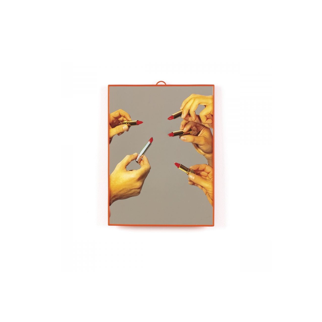 SELETTI Medium Mirror - Lipstick