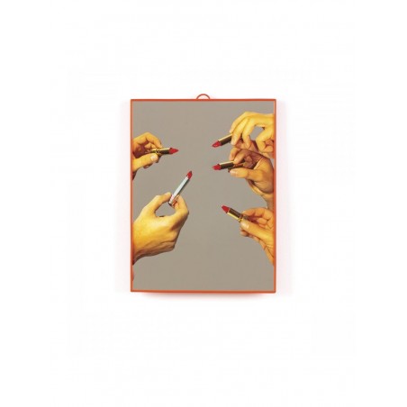 SELETTI Medium Mirror - Lipstick