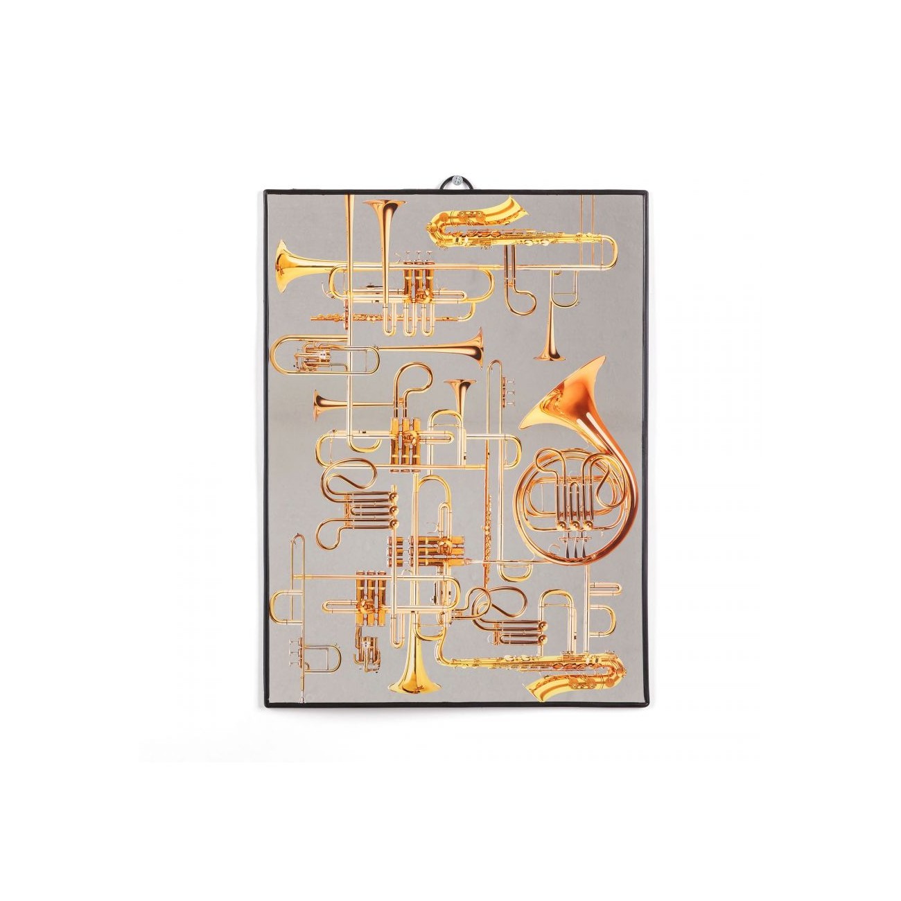 SELETTI Large Mirror - Trumpets