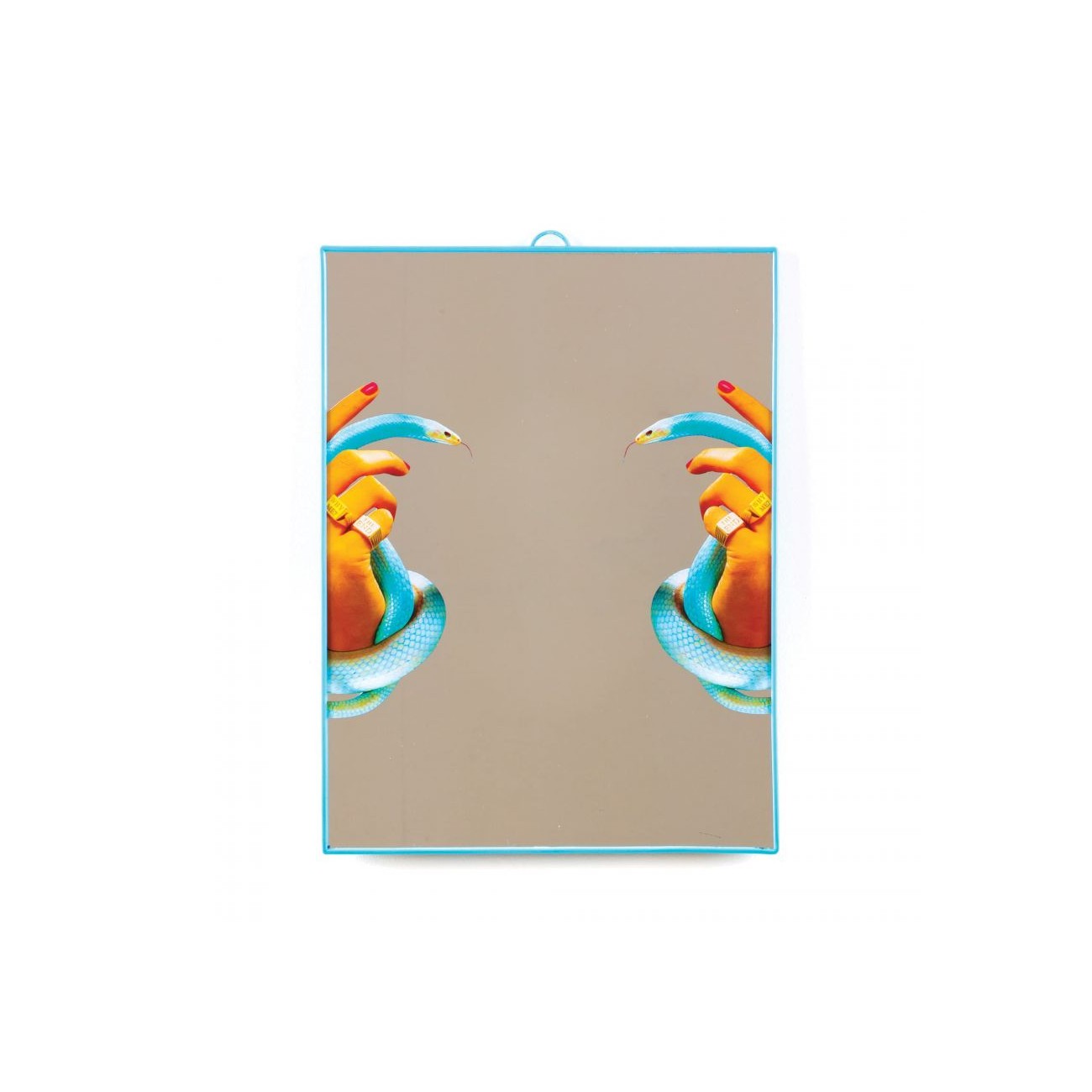 SELETTI Large Mirror - Hands with Snakes