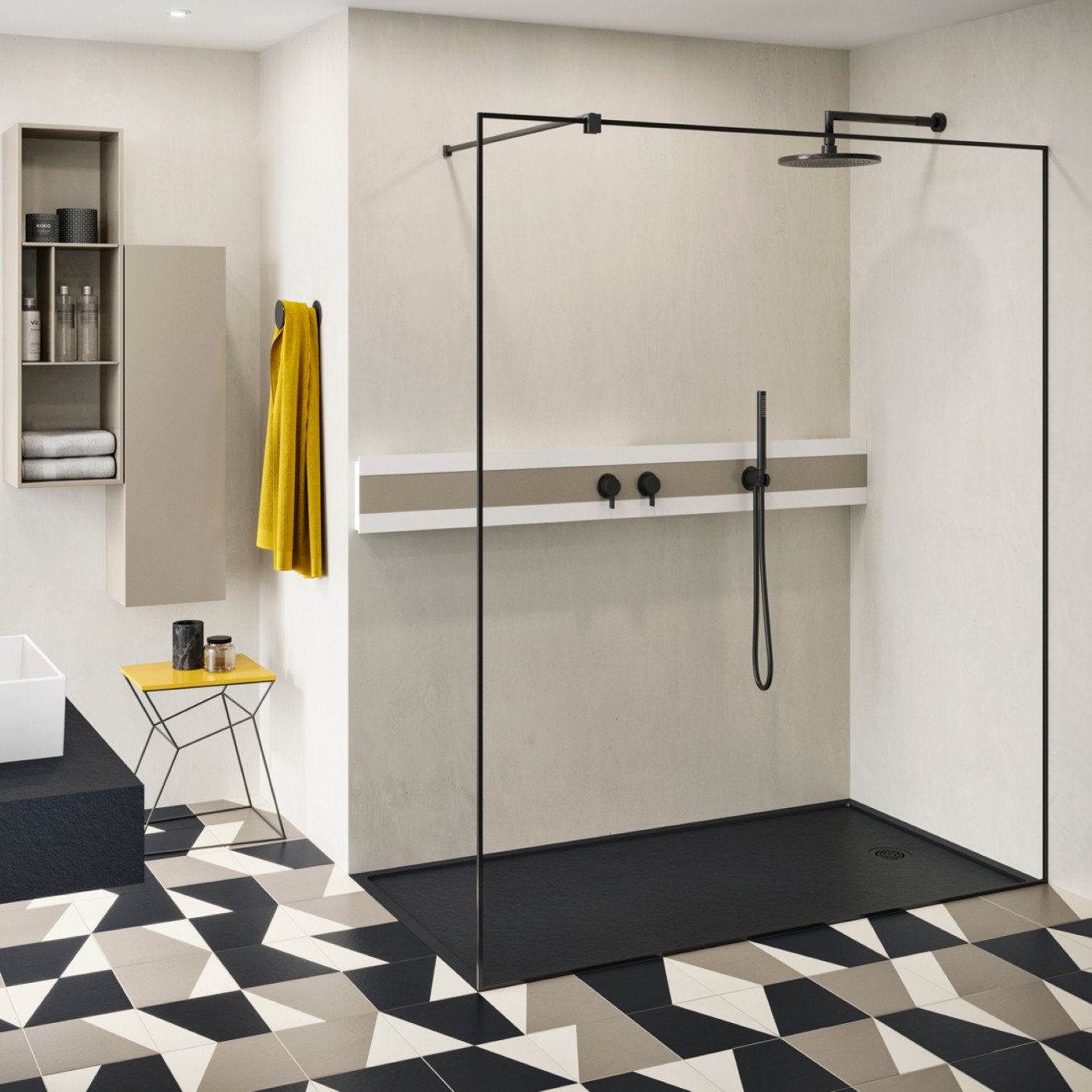 HIDROBOX Piatto doccia - Quadro