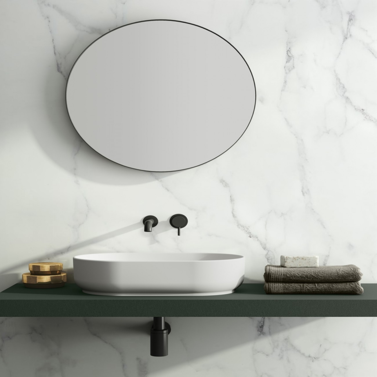 HIDROBOX washbasin SPOT 62 - 32 x 52 x H. 13