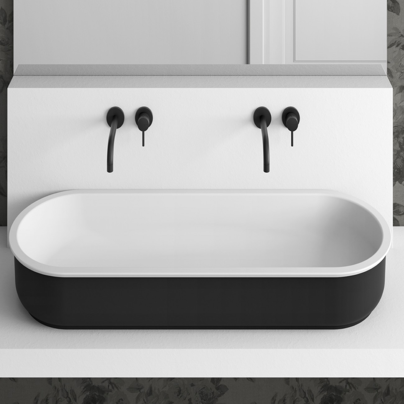 HIDROBOX washbasin SPOT 76 - 34 X 104 X H.15