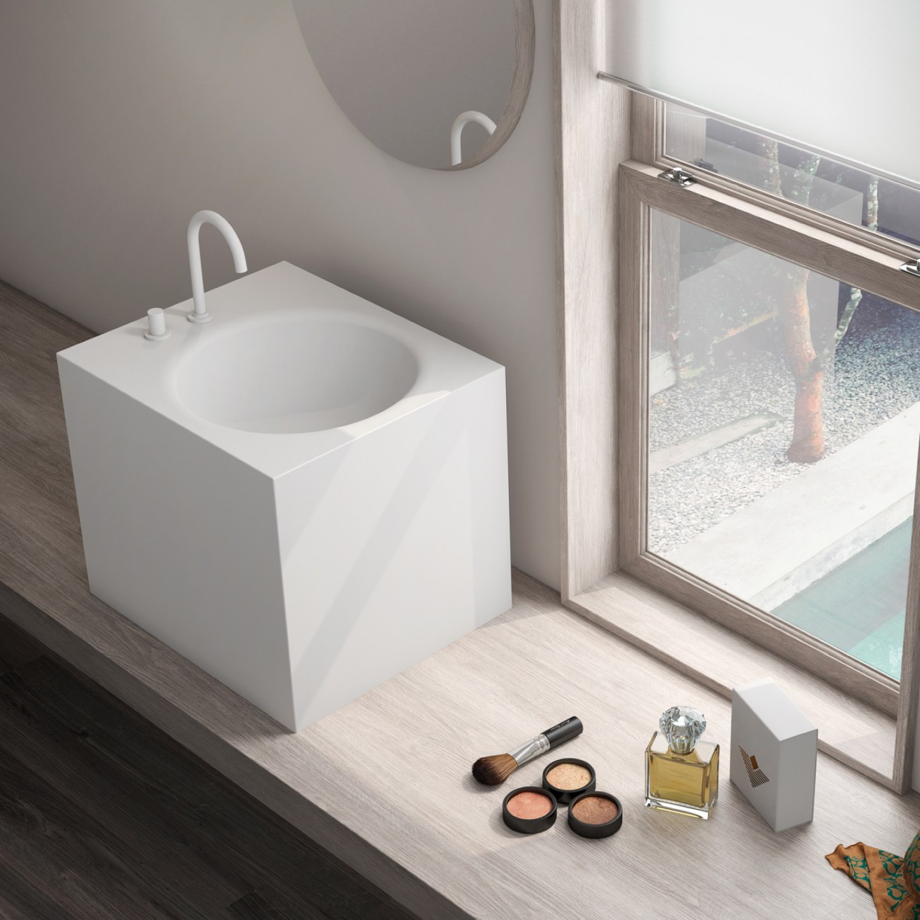 HYDROBOX basin SPOT 164  - 42 x 48 x H. 30