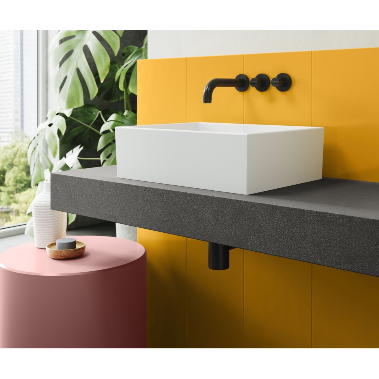 HIDROBOX lavabo SPOT 2 - 32 X 42 X H.13