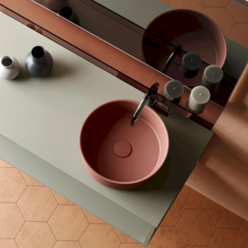 HIDROBOX washbasin SPOT 169 Colour -   40 x H. 12.5