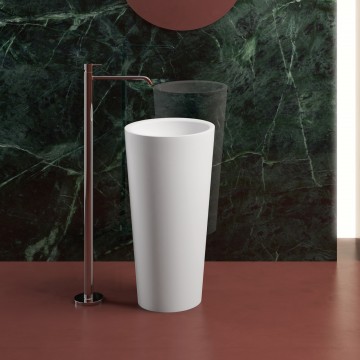 HIDROBOX freestanding washbasins FS 19 Colour -   40 x H. 90