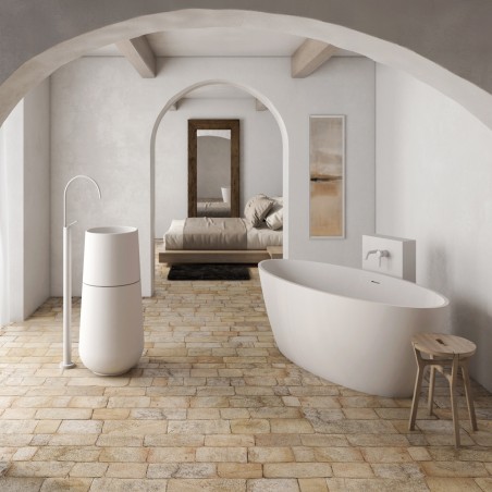 HIDROBOX freestanding washbasins FS 21 - 45,5 x 50,5  H. 85