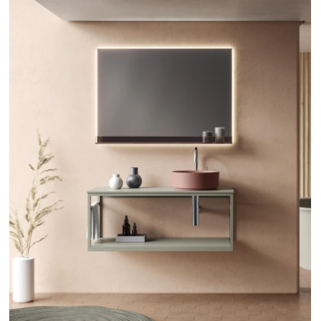 HIDROBOX Swap Spot - Mobile con lavabo appoggio