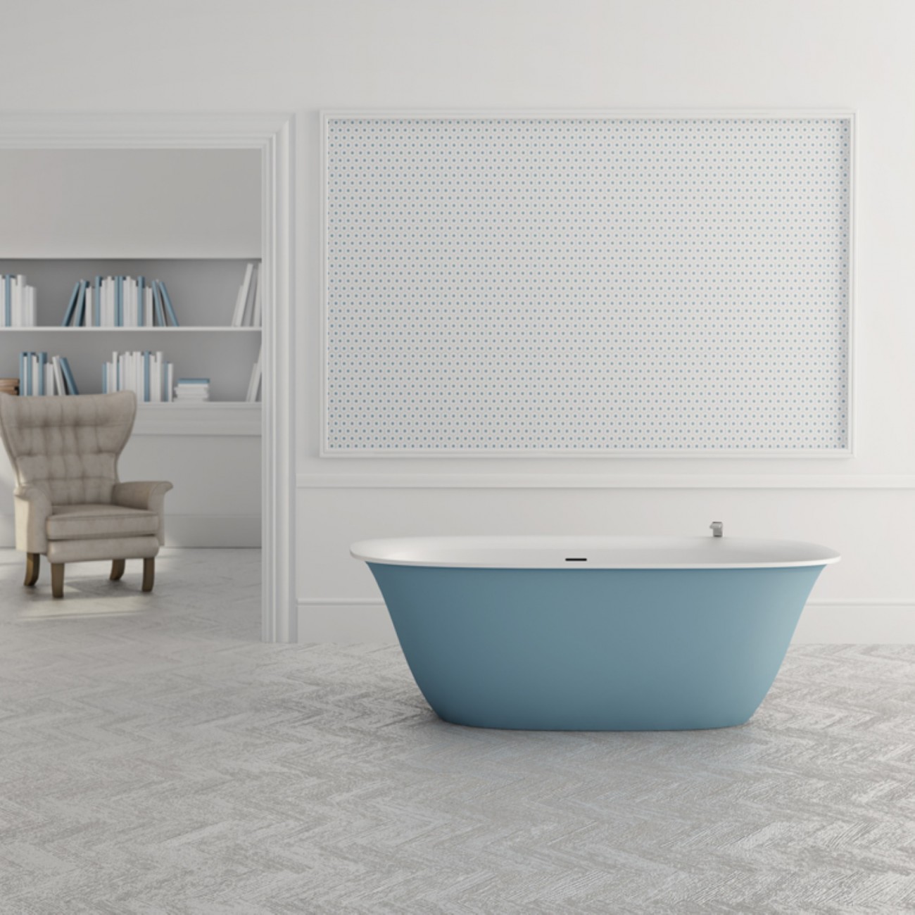 HIDROBOX Beta Essential - Vasca Beta Ovale V1 Puls Colour