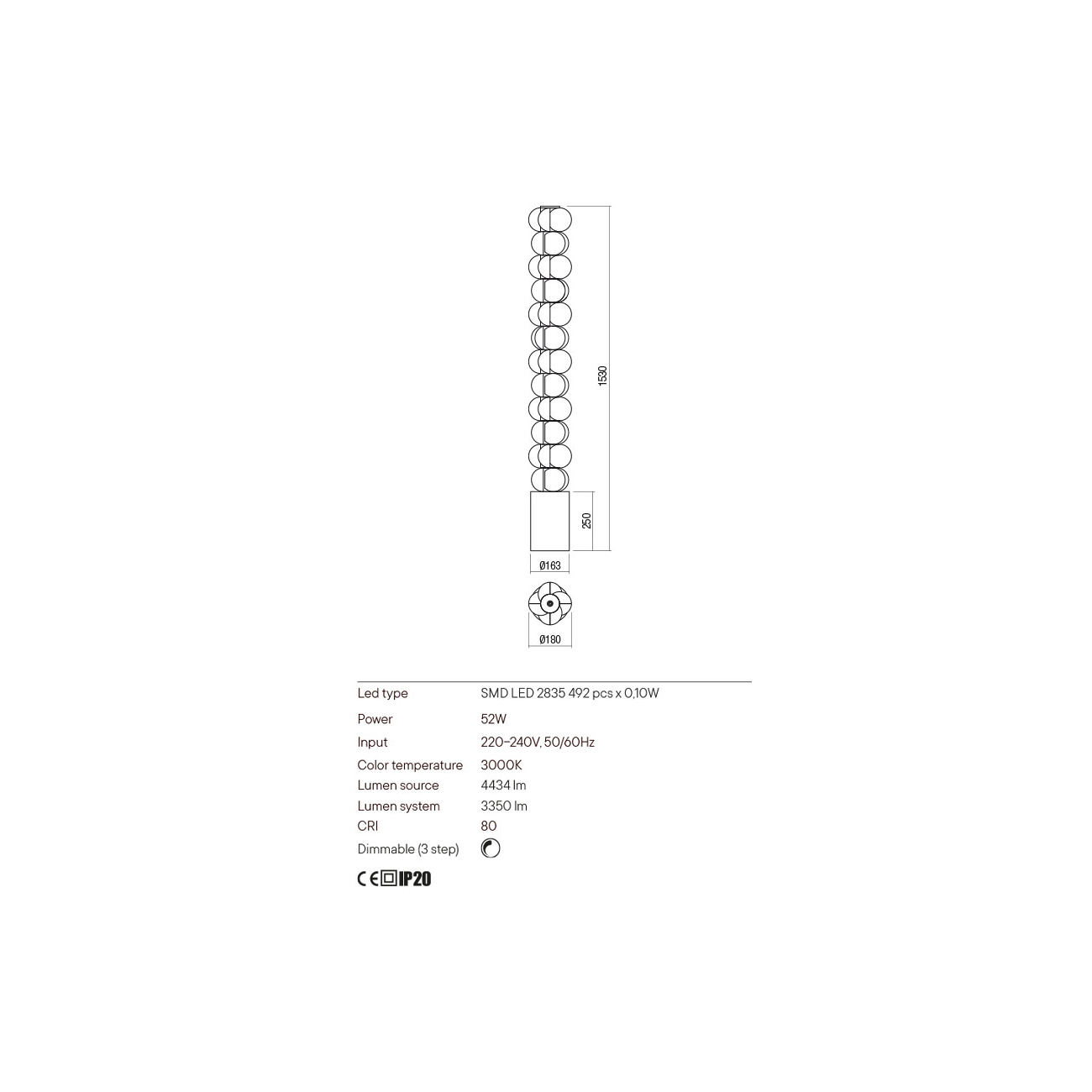 Redo Group JACO - Floor lamp