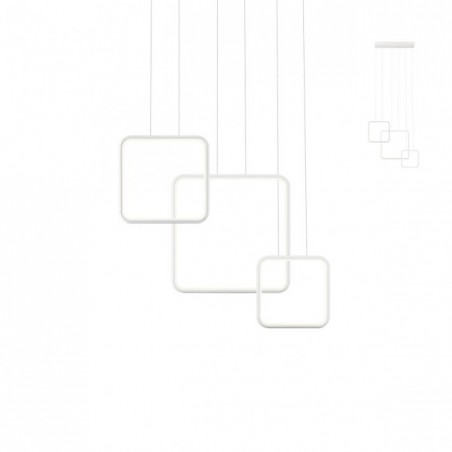 Redo Group THAI - Pendant lamp with square composition