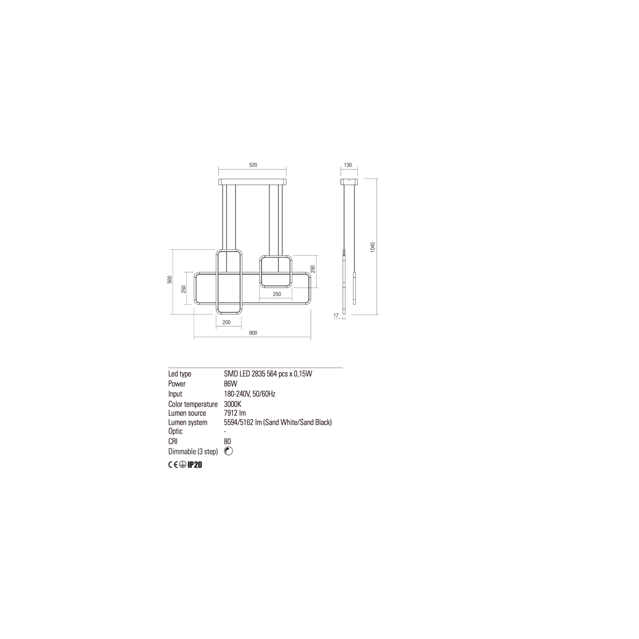 Redo Group THAI - Suspension avec composition mixte
