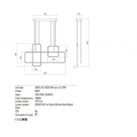 Redo Group THAI - Suspension avec composition mixte