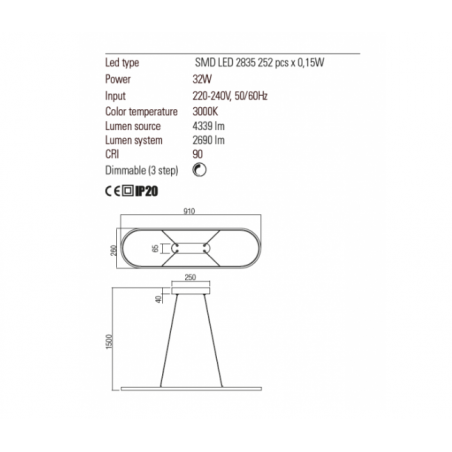 Redo Group LAP - Pendant lamp