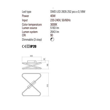Redo Group FERAL - Applique murale