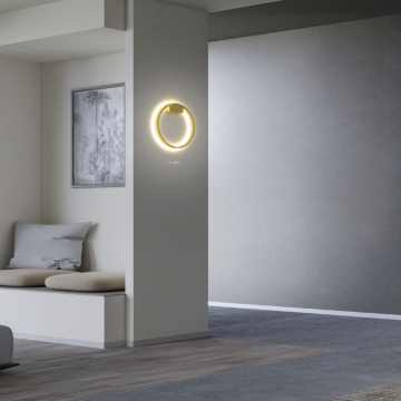 Redo Group FEBE - Applique murale en verre 400 lumière indirecte