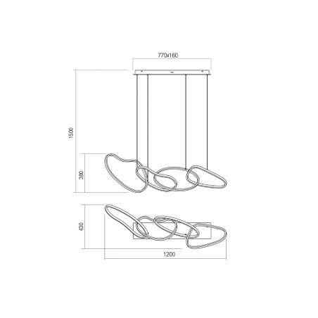 Redo Group BIAS - Lampe à suspension