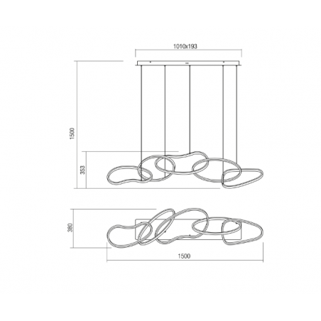 Redo Group BIAS - Lampe à suspension
