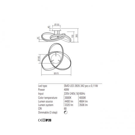 Redo Group NUCLEO - Wall lamp