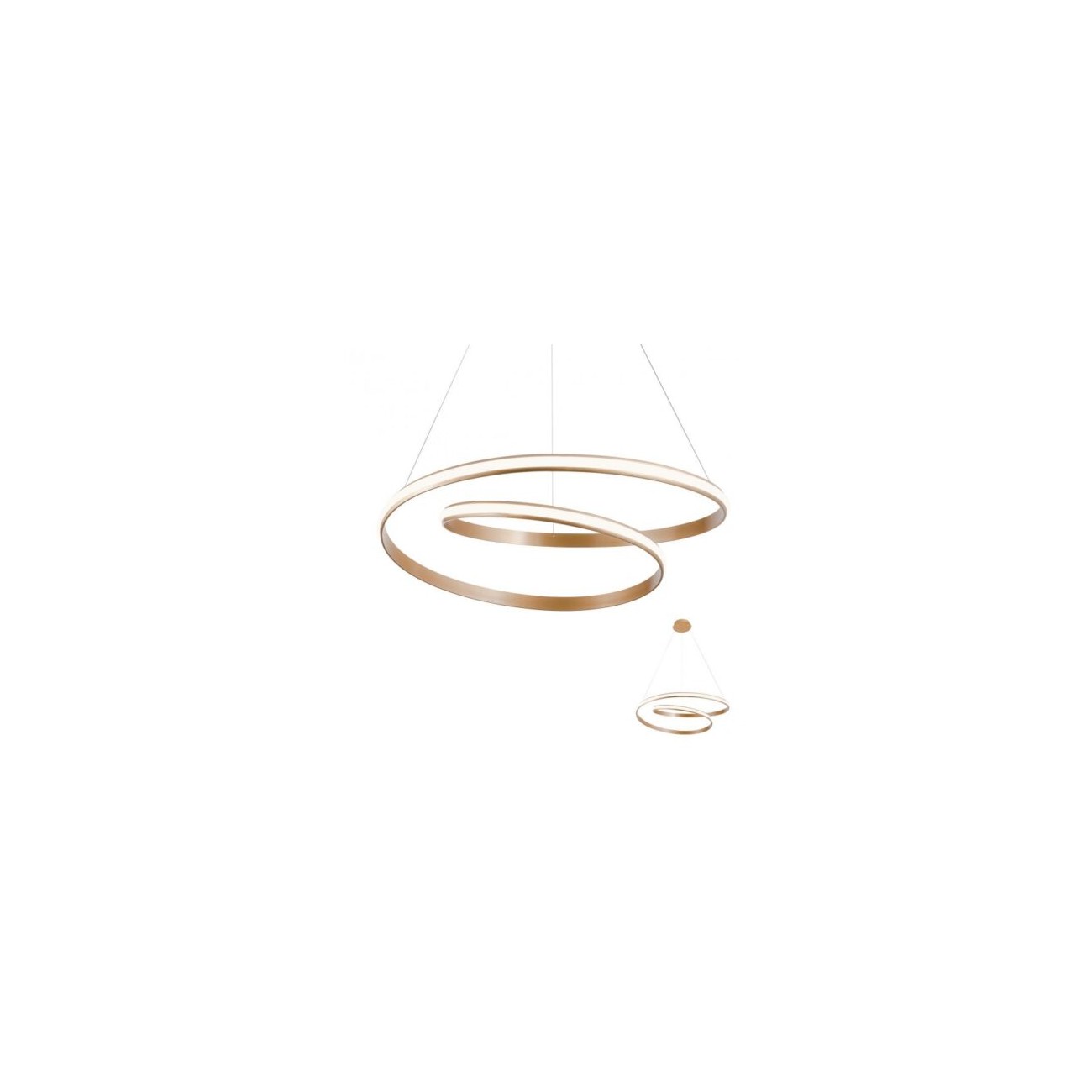 Redo Group TORSION - Lampada a sospensione Ø740