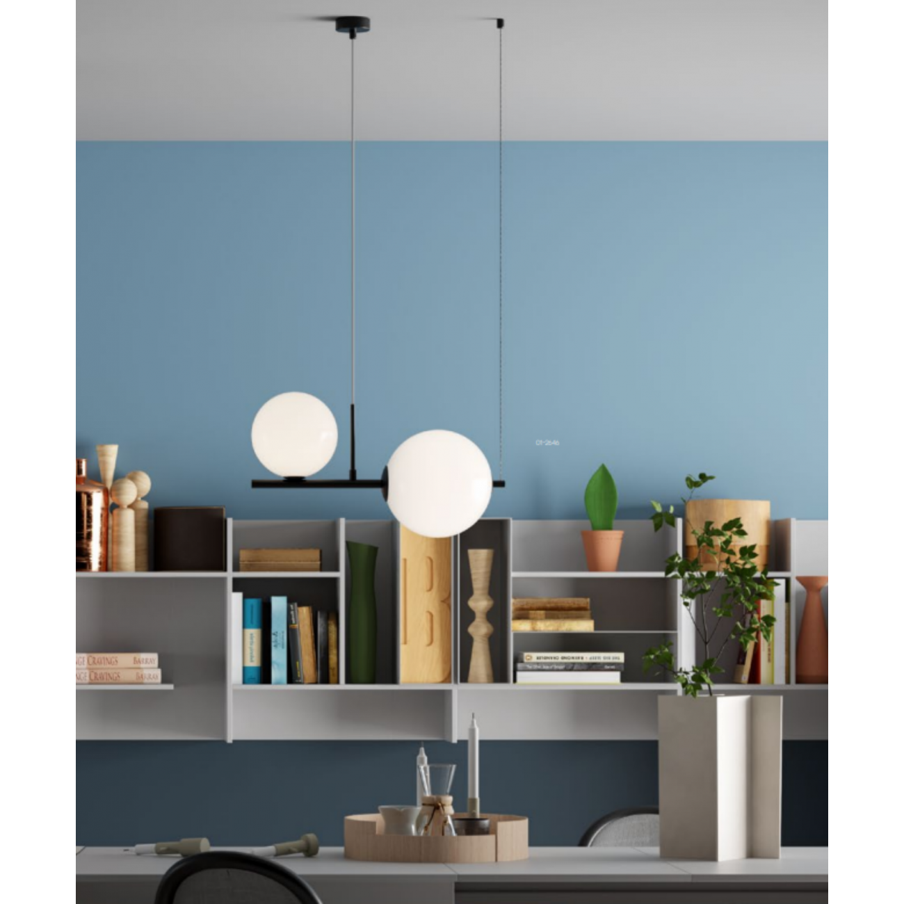 Redo Group TALIS - Suspension lamp (2 spheres)