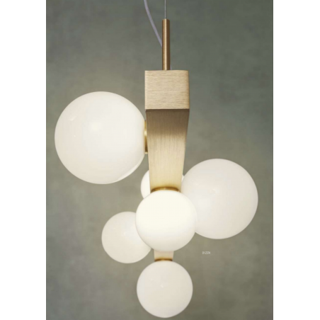 Redo Group GOJI - Lampe à suspension (6 sphères)