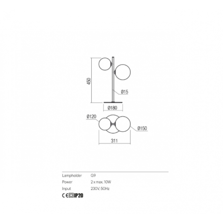 Redo Group ROY - Lampe de table