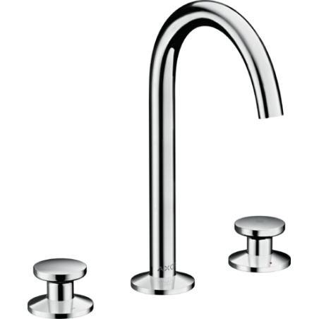 AXOR One - Select 170 3-hole basin mixer with push-open drain