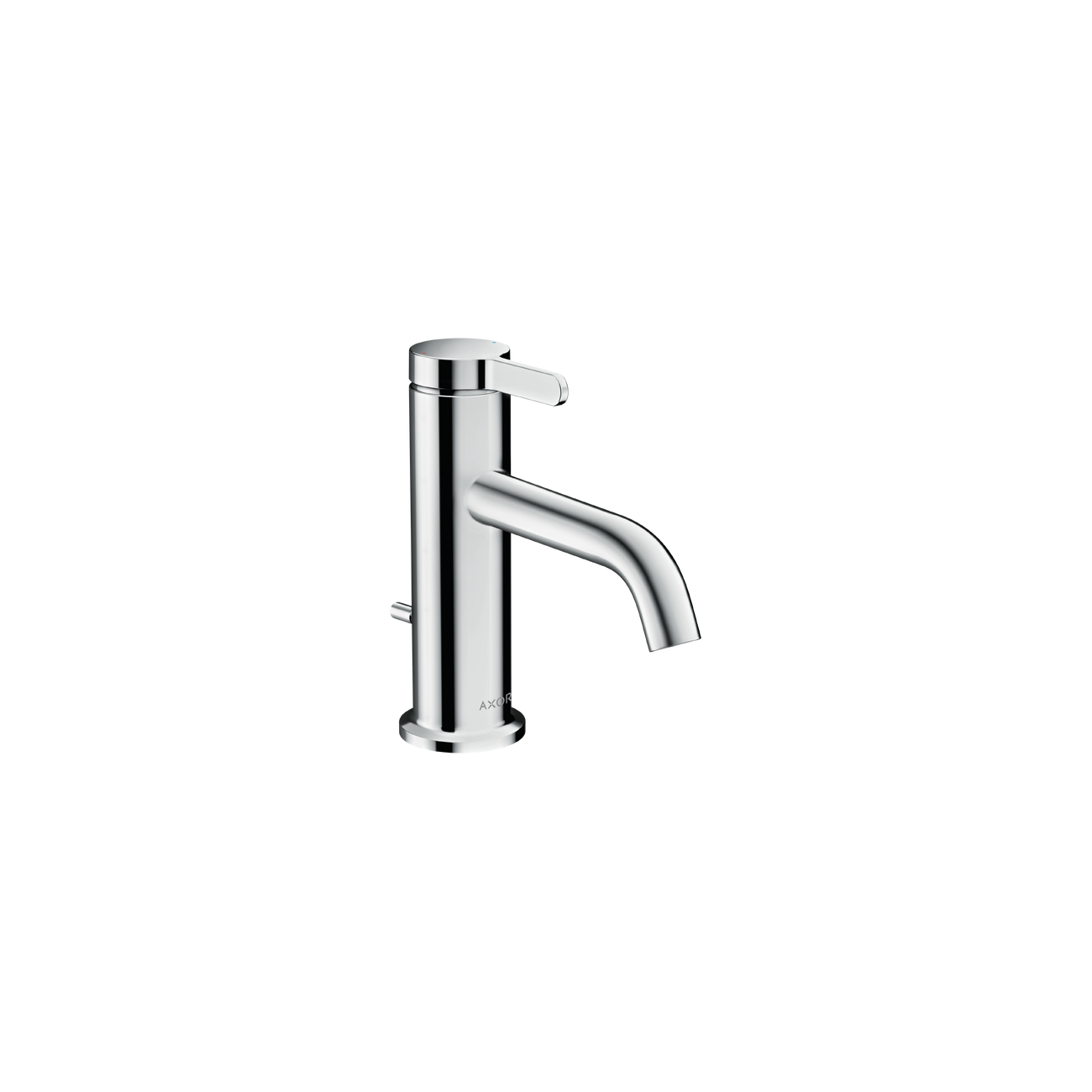 AXOR One - 70 single lever basin mixer with lever handle and always open drain set