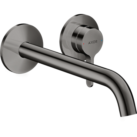 AXOR One - Wall mounted single lever basin mixer with lever handle and spout 220 mm