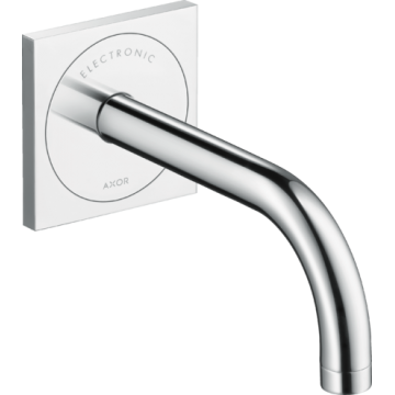 AXOR One - Built-in wall-mounted electronic basin mixer with 165 mm mouth