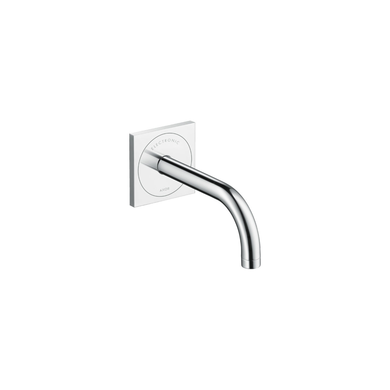 AXOR One - Miscelatore lavabo elettronico ad incasso a parete con bocca 165 mm